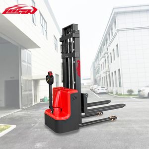 Height-Adjustable Electric Walkie Stacker for Efficient Material Handling