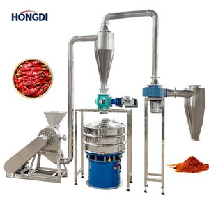 Automatic Powder Grinding Production Line with Vibrating Sifter