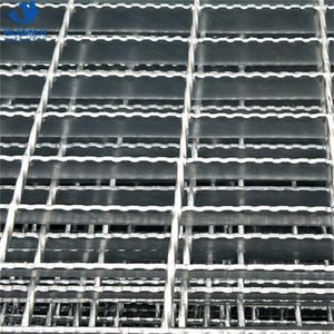 HDG Hot Dipped Galvanized Plain Smooth/Serrated Anti Slip Platform Steel Grating