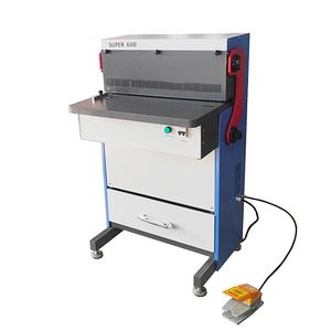 Super600 600mm 2-in-1 Heavy Duty Paper Punching and Wire Binding Machine for 3:1 & 2:1 Pitch, A2, A3, A4, A5, A6 Size Calendars