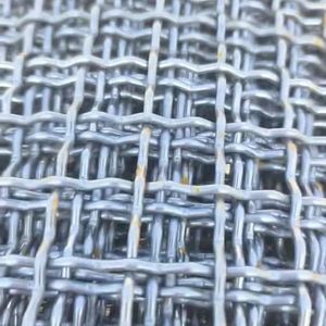High Carbon Steel Woven Wire Mesh Quarry Square Crimped Wire Mesh Mining Screen Mesh