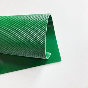 Rough Top PVC Conveyor Belt From Shanghai China Low Noise for Incline Belt Conveyor