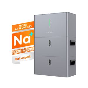 Sunark Balcony Sodium Ion Battery 45V 48V 30ah PV Energy Storage Sodium Ion Batteries