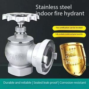 Stainless Steel Indoor Fire Hydrant with Rotating Pressure Control