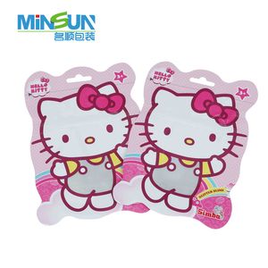 Mylar Food Grade Shaped Bag for Candy 50g-Custom Shape with Zipper Seal for Snacks Sweets and Gift Packaging