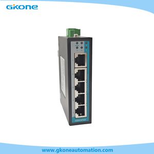 5-Port 100Mbps Industrial-Grade Dln Rail Unmanaged Ethernet Switch