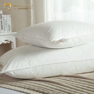 High Quality 100% Cotton White Healthly Hotel Sleeping Pillow