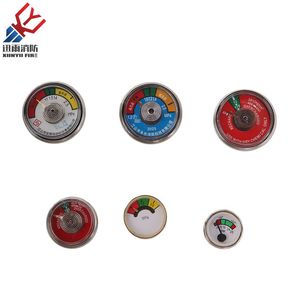 23mm 30mm 37mm Pressure Gauges for Fire Extinguisher Fire Extinguisher Pressure Gauge