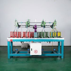 Credit Ocean 40 Spindle Non Elastic Circular Rope Braiding Machines Safety Rope Weaving Machine Cotton Rope Fire Rope Braiding Machine