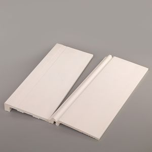 PS Environmental Friendly Waterproof PS Moulding Skirting for House Bathroom Indoor Decoration
