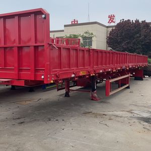 3 Axles 40FT 12m 40ton Side Wall Fence Cargo Semi Truck Trailer