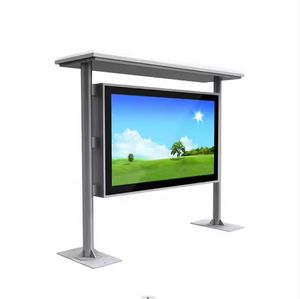 43 55 Inch Sunlight Readable High Brightness Outdoor Waterproof TV Wall Mount Capacitive Digital Advertising Screen LED LCD Display