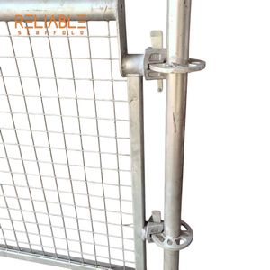 Heavy Duty Steel Panel 6' Temporary Steel Fence Panel for Crowd Control