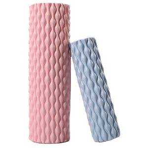 Newest Household Portable Water-Drop Shape EVA Massage Customized Logo Yoga Roll Wholesale Foam Roller