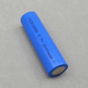 18650 3.7V 2000mAh Rechargeable Lithium Ion Battery Cell