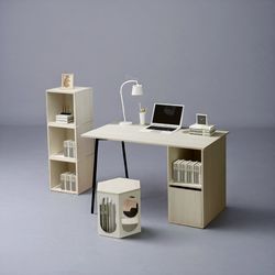 Unfolded Simple China (Mainland) Computer Desk