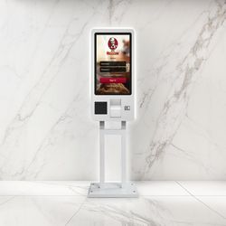 Fast Food Restaurant 32 Inch All in One Touch Self Service Payment Ordering Kiosk