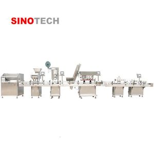 16 Channel Pharmaceutical Capsule and Tablet Counting Bottle Filling Machine Production Line Full Automatic