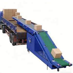 Loading/Unloading Telescopic Belt Conveyor with Anti-Slip Belt