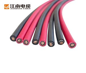 Jiangnan Wholesale Solar Panel Cable 4mm2 6mm2 10mm2 16mm2 Pure Tinned Copper DC Photovoltaic PV Cable for Solar Panel