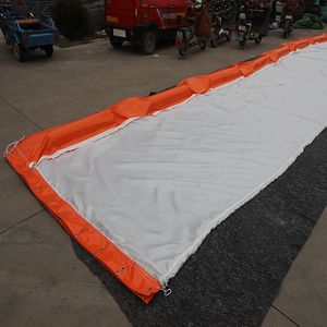 Water Pollution Insulation Inflatable Rubber Oil Containment Boom