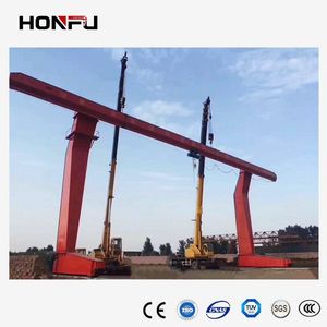 Mini Aluminium Portable Mobile Electric Lifting Container Gantry Crane Hoist Price