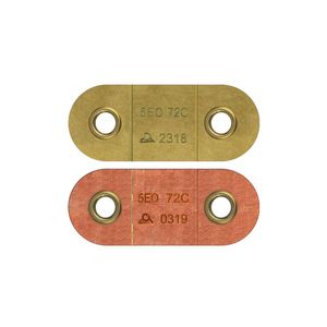 Fire Fusible Links Safety Buckle, Red Copper Eutectic Fuse Fusible for Fire Damper RoHS Brass Small Pull