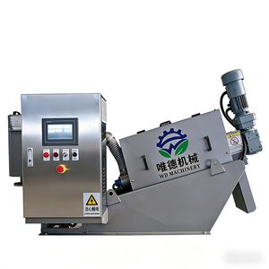 Advanced Industrial Wastewater Treatment Screw Press for Sludge Removal