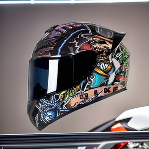 Motorcycle Helmet DOT Approved Full Face Motorcycle Helmet for Adult