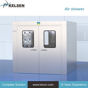 Stainless Steel Air Shower Room with Automatic Sliding Door