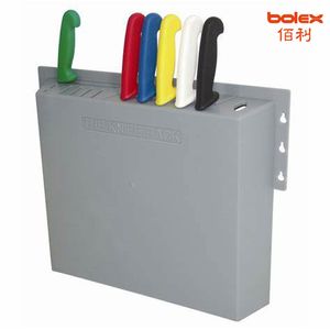 Kr-1 Plastic Knife Rack Storage Magnetic Knife Rack Bar Holders Butcher Knives Baskets Knife Set Kit Set Roll Bags for Chefs Butchers