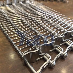 304 316 Stainless Steel Spiral Freezer System Conveyor Belts for Food Freezing