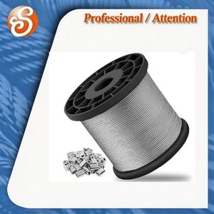 Heavy-Duty 304 316 Stainless Steel Cable Rope for Versatile Use