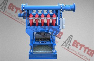 Drilling Fluid Desilter for Oilfield Drilling Mud System