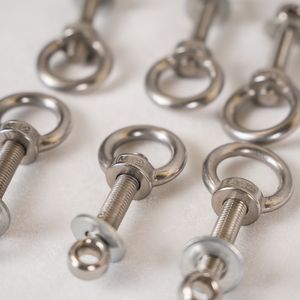 CE Certified Custom Fasteners Eye Bolt Fasteners in 304 Stainless Steel