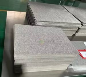 Highly Recommended Reusable Soft Smooth-Surface Stainless Steel Fiber Felt for Hydraulic Lubricating Oil Filtration