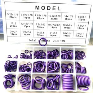Wholesale 270PCS Auto Vehicle Repair Kit 18 Sizes Air Conditioning Box Seal HNBR Rubber O Ring Assortment NBR Material