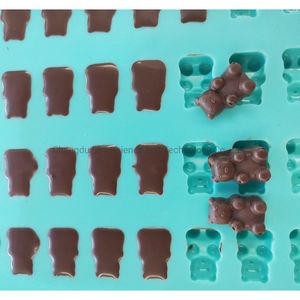 Lst Small Bear Silicone Mold Chocolate Silicone Molds for Sale