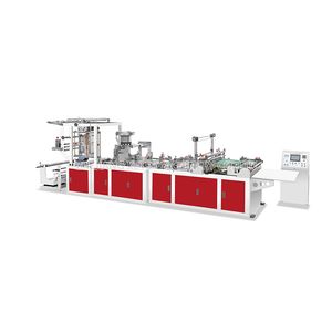 Zip Lock Clear PVC Frosted Plastic Bag Making Machine T Shirt Packaging Zipper Bags Machine
