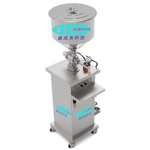 Semi Automatic Lotion Pet Bottle Cosmetic Filler Water Beverage Honey Cream Piston Paste Liquid Filling Machines