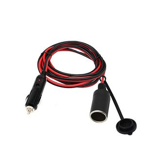 Hot Sale Car Cigarette Lighter Cable 10FT 12V Cigarette Lighter Socket to Plug Extension Cord