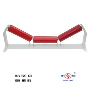 Conveyor Belt Self Aligning Steel Rubber Idler Roller