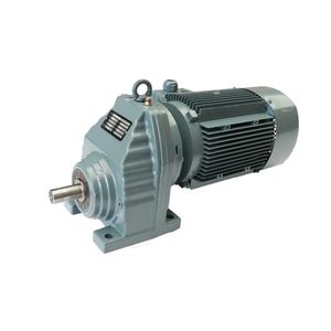 R Series Rigid Tooth Flank Helical Gear Box 1500rpm Input Speed Helical Gear Reducer Gearbox with Motor