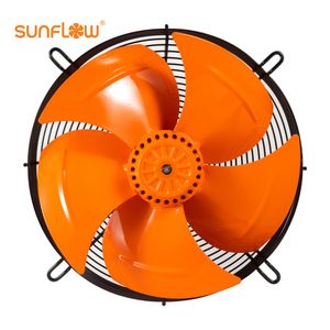 High Pressure Energy-Efficient 550mm 600mm Cooling Exhaust AC Axial Fan with Ball Bearing for Condensing Unit