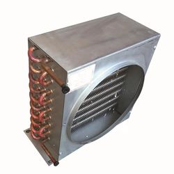 CD4.0 Copper Tube Fin Type Air Cooled Condenser for Refrigerator Air Conditioner