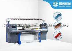 High-Capacity Computerized Flat Knitting Machine for Shoe Uppers