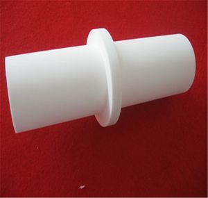 Flanged 99% Al2O3 Alumina Ferrule Sleeve Ceramic Tubes for Furnace