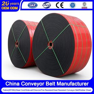 Cc56 PVC/Pvg Flame Retardant/Fire Resistant Cc Multi-Ply Fabric Fire Heat Resistant Conveyor Belt Manufacturer/Factory Price/Supplier
