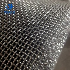 Mining Heavy Manganese Crimped Crusher Vibrating Wire Screen Mesh for Stone Quarry