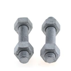 A193 B7 Stud Bolts with A194 2h Nuts F436 Washers Zinc Nickel Plated Fully Thread Rod